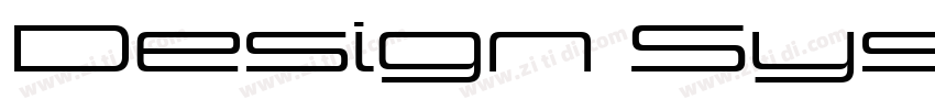 Design SystemC 500R字体转换